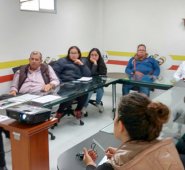 Los representantes de los restaurantes participantes se reunieron con las directivas de la Cámara de Comercio de Pamplona para los detalles del festival gastronómico. Roberto Ospino