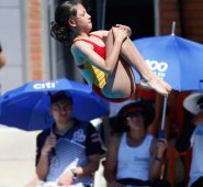 El Festival Nacional Infantil de Clavados en Cúcuta fue inaugurado el viernes. Juan Pablo Cohen