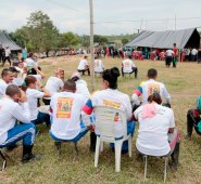 Las zonas veredales como Caño Indio, en Tibú, pasarán a ser espacios para la capacitación, por lo que ya se empiezan a definir proyectos tanto para los guerrilleros, como para las comunidades de esos territorios. Archivo