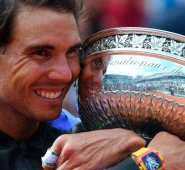 Nadal derrotó 6-2, 6-3, 6-1 a Stan Wawrinka en la final del Roland Garros AFP