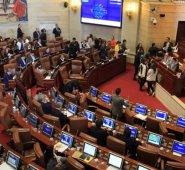 Aunque el congreso aprobó el estatuto de la oposición y la reincorporación política de las Farc, la corporación pospuso otras iniciativas de trascendencia para las próximas elecciones. Archivo