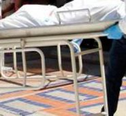 El cadáver se encontraba en un despeñadero, cerca a unos cultivos de arroz.  Archivo