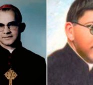 Monseñor Jesús Emilio Jaramillo y Padre Pedro María Ramírez Ramos. Colprensa