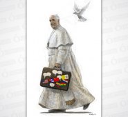 Monseñor Villa Vahos instó a los feligreses de esta zona del país a elevar las plegarias por la salud del papa. Tomada de Internet