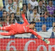 Keylor Navas, arquero del Real Madrid. AFP