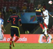 Colombia fue por el partido desde el pitido inicial y encontró el premio muy pronto. AFP