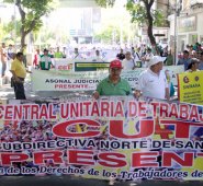 En Cúcuta y vías del departamento los gremios de la región salieron a protestar. Alfredo Estévez