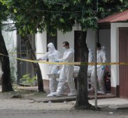 Miembros de la Sijín de la Policía levantaron los cadáveres en la mañana del jueves. Cristian Herrera