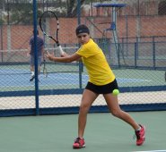 María Camila Osorio Serrano será la favorita del público local que acudirá a las canchas del Tennis Club para observar el torneo. Archivo