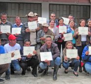 Los productores de hortalizas recibieron la acreditación por parte del ICA. Cortesía