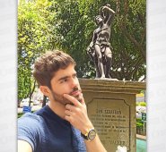 El modelo y actor quiere incursionar en la televisión mexicana y a largo plazo estar haciendo películas en Hollywood. Tomada de Facebook