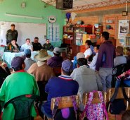 Un Consejo de Seguridad se cumplió en la vereda Chichira de Pamplona, donde se conformó un frente de seguridad rural como estrategia para evitar los hurtos y la alternación del orden público. Cortesía