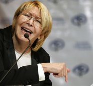 Luisa Ortega actualmente tiene asilo en Colombia y se le brinda protección luego de declararse víctima de persecución política en su país de origen. Archivo AP