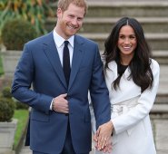 Meghan Markle, la prometida del príncipe Enrique, se casó en 2011 con el productor de cine Trevor Engleson, del que se divorció en 2013. AFP