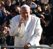Papa Francisco en Birmania. AFP
