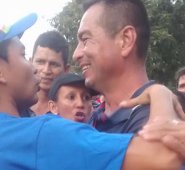 Conocidos los resultados, el nuevo alcalde de Sardinata celebró junto con sus seguidores su segunda victoria como mandatario de este municipio. Cortesía