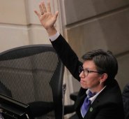 Claudia López. Colprensa