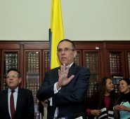 El presidente del Senado de la República, Efraín Cepeda descartó que el gobierno tuviera razón al citar la sentencia C-784 de 2014. Colprensa