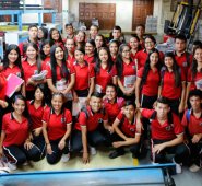 Estudiantes de la Institución Educativa San Antonio. Juan Pablo Cohen