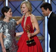 Nicole Kidman, parte del elenco, está nominada como mejor actriz. AFP