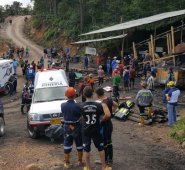 Las labores en la mina terminaron tras la explosión que dejó a tres mineros muertos. Cristian Herrera