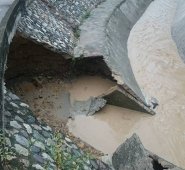 Las lluvias dejaron varios sectores de Ocaña inundados. Cortesía