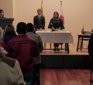 En la firma del contrato de donación participaron el embajador de Japón en Colombia, Keiichiro Morishita y la ministra de Cultura, Mariana Garcés Córdoba. Cortesía