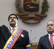 Diosdado Cabello, número dos del chavismo fue sancionado por la Unión Europea junto con otros seis altos funcionarios por "menoscabar las bases democráticas en Venezuela". AFP