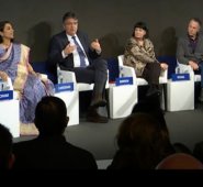 El Ministro de Hacienda Mauricio Cárdenas, estuvo presente en el Foro de Davos, Suiza. Cortesía