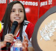 María Camila Osorio Serrano agradeció el apoyo de los colombianos en sus dos últimas participaciones. Ganó la Copa del Café, en Costa Rica, y revalidó su título en la Copa Barranquilla Capital de Vida. Mario Franco