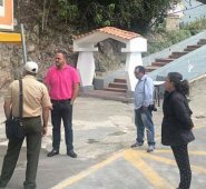 En el Santuario del Agua de la Virgen se adelanta un proceso de recuperación del espacio público, por petición de la comunidad. Cortesía