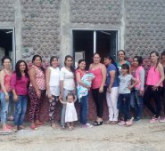 Dos meses duró la construcción. Esta casa puede valer 2 millones de pesos. Cortesía