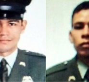 Los dos policías muertos fueron identificados como Jorge Andrés Torres Culma y José María Arcentales Sangama. Twitter @GeneralNietoR