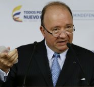 Luis Carlos Villegas, ministro de Defensa. Colprensa