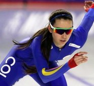 Laura, de 27 años de edad, se destacó en sus primeros Olímpicos de Invierno. Colprensa