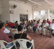 Un grupo de líderes comunales se reunió para manifestar su inconformismo con la actual administración municipal. Helena Sánchez