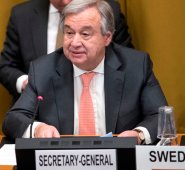 El secretario general de la ONU, Antonio Guterres, lamentó que los países hayan abandonado el objetivo de larga data de disminuir los gastos militares y reducir sus fuerzas armadas. AFP