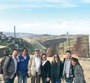 Un grupo de catedráticos de la Universidad Francisco de Paula Santander conocieron de primera mano el trabajo que lleva a cabo la comunidad scalabriniana con los migrantes en México. Cortesía