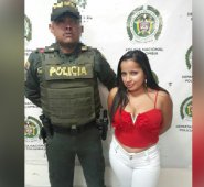 La presunta agresora fue identificada como Angie María Salazar. Cortesía