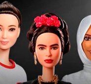 "Mujeres que inspiran" es el nombre de esta serie de muñecas.  Internet