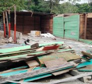 Actualmente, saphadana está convertido en un caserío desolado, en medio de un proceso de recuperación y reconocimiento territorial que reclama la comunidad barí. Cortesía