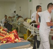 Los centros de salud han reportado un incremento en las consultas externas y en las urgencias a causa de las infecciones respiratorias aguas. Archivo