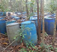 Vereda 20 de Julio, zona rural de Tibú, en Norte de Santander. Ejército