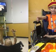 Su fotografía logró convertirse en viral y conmover a quienes interpretan la voz de sus personajes favoritos Twitter @CesarLeyvaM