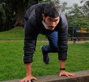 Sebastien Foucan llega a Colombia. Colprensa