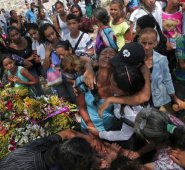 El fin de semana se cumplieron los funerales de algunas de las víctimas del incendio que se originó en el intento de motín, en la prisión de Valencia, al norte del estado de Carabobo. AFP