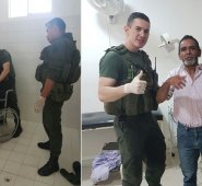 Con ayuda de la comunidad, la Policía remitió hasta Ocaña ‘Don Alirio’, donde gestionaron un hogar geriátrico para su cobijo y cuidado integral. Policía Nacional