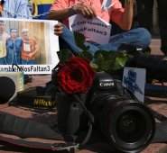 La última vez que se les vio con vida fue en un video en el que aparecían con cadenas al cuello, clamando bajo coacción por un trato con los captores. Colprensa