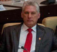 Díaz-Canel (foto) "debe tomar medidas concretas para mejorar la vida del pueblo cubano, respetar los derechos humanos y cesar la represión y permitir mayores libertades políticas y económicas", señaló EEUU. AFP