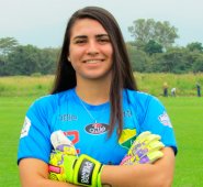 Daniela Solera ha recibido mensajes de apoyo de los equipos del fútbol colombiano y de jugadores del extranjero. Cortesía Atlético Huila